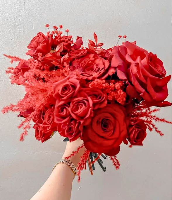 Trouwboeket verse bloemen